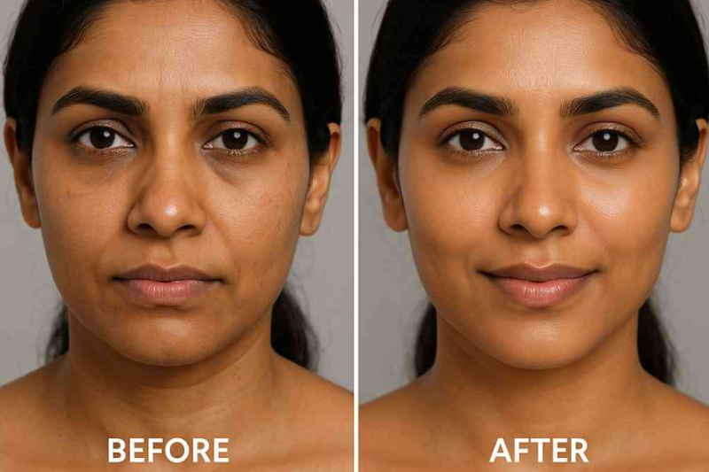 Exosomes face and hair